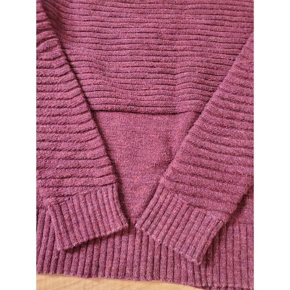 Lululemon As Promised Crew Sweater Heathered Deep Rouge Sz S - Picture 2 of 9